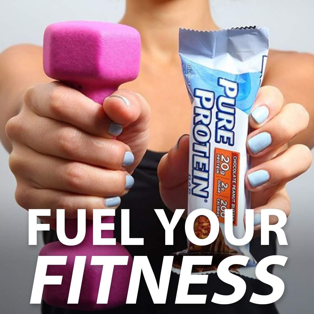 image:imagePure Protein Bars High Protein Nutritious Snacks to Support Energy Low Sugar Gluten Free Variety Pack 176oz 18 PackVariety Pack
