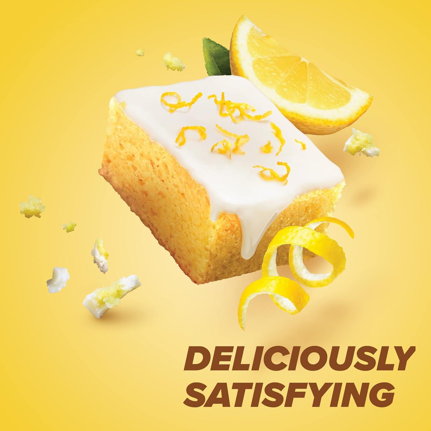 image:imagePure Protein Galactic Brownie Protein Bars 20g Protein 3g Sugar 190 Calories 12 count Low Sugar High Protein Snack Gluten Free Perfect for a Healthy SnackLemon Cake