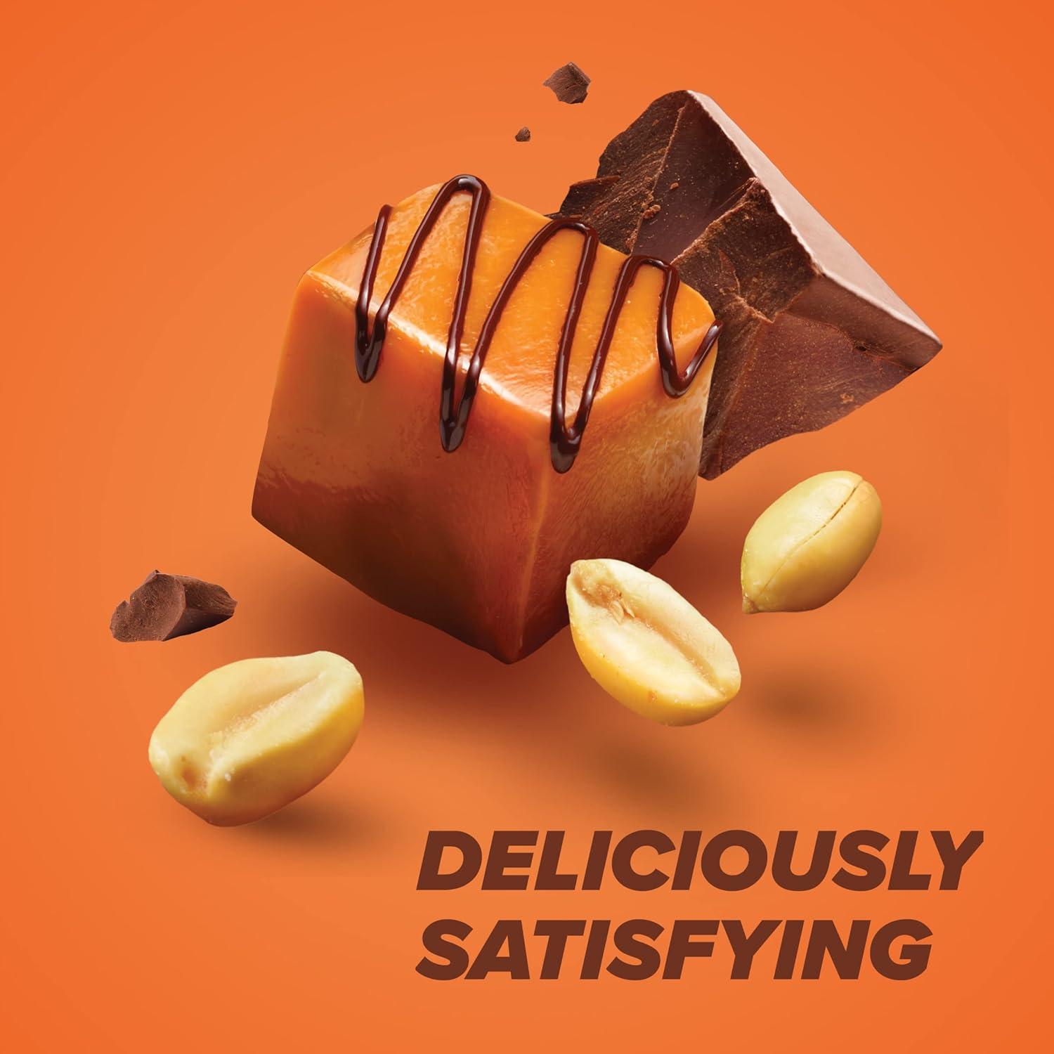 image:imagePure Protein Galactic Brownie Protein Bars 20g Protein 3g Sugar 190 Calories 12 count Low Sugar High Protein Snack Gluten Free Perfect for a Healthy SnackChocolate Peanut Caramel