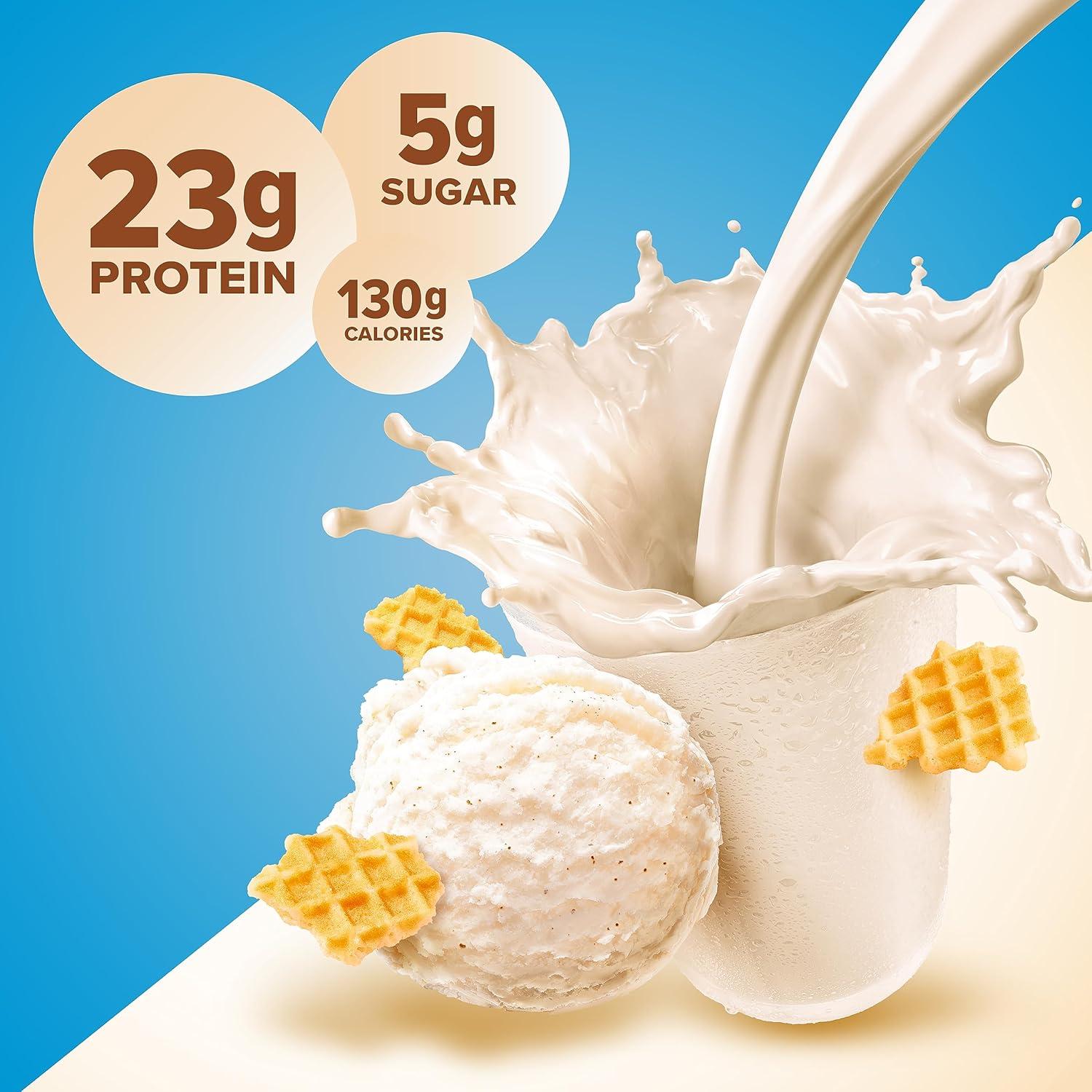 image:imagePure Protein Powder Natural Whey High Protein Low Sugar Gluten Free French Vanilla 16 lbs