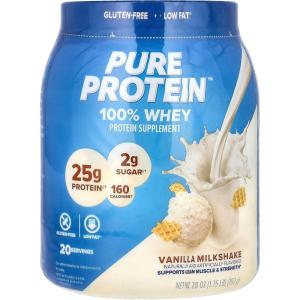 image:imagePure Protein Powder Whey High Protein Low Sugar Gluten Free Vanilla Cream 175 lbsVanilla Cream